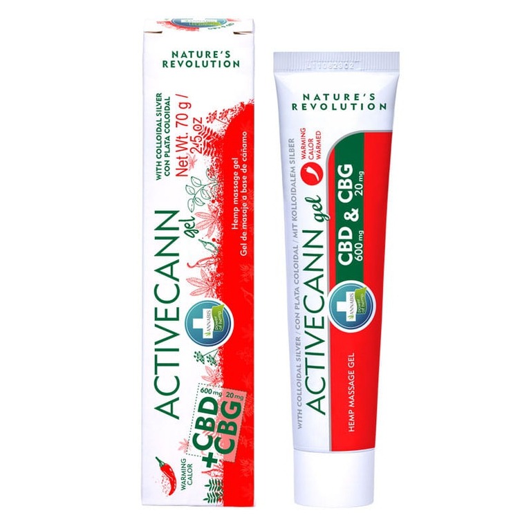 Annabis Activecann CBD+CBG rozgrzewający 75ml